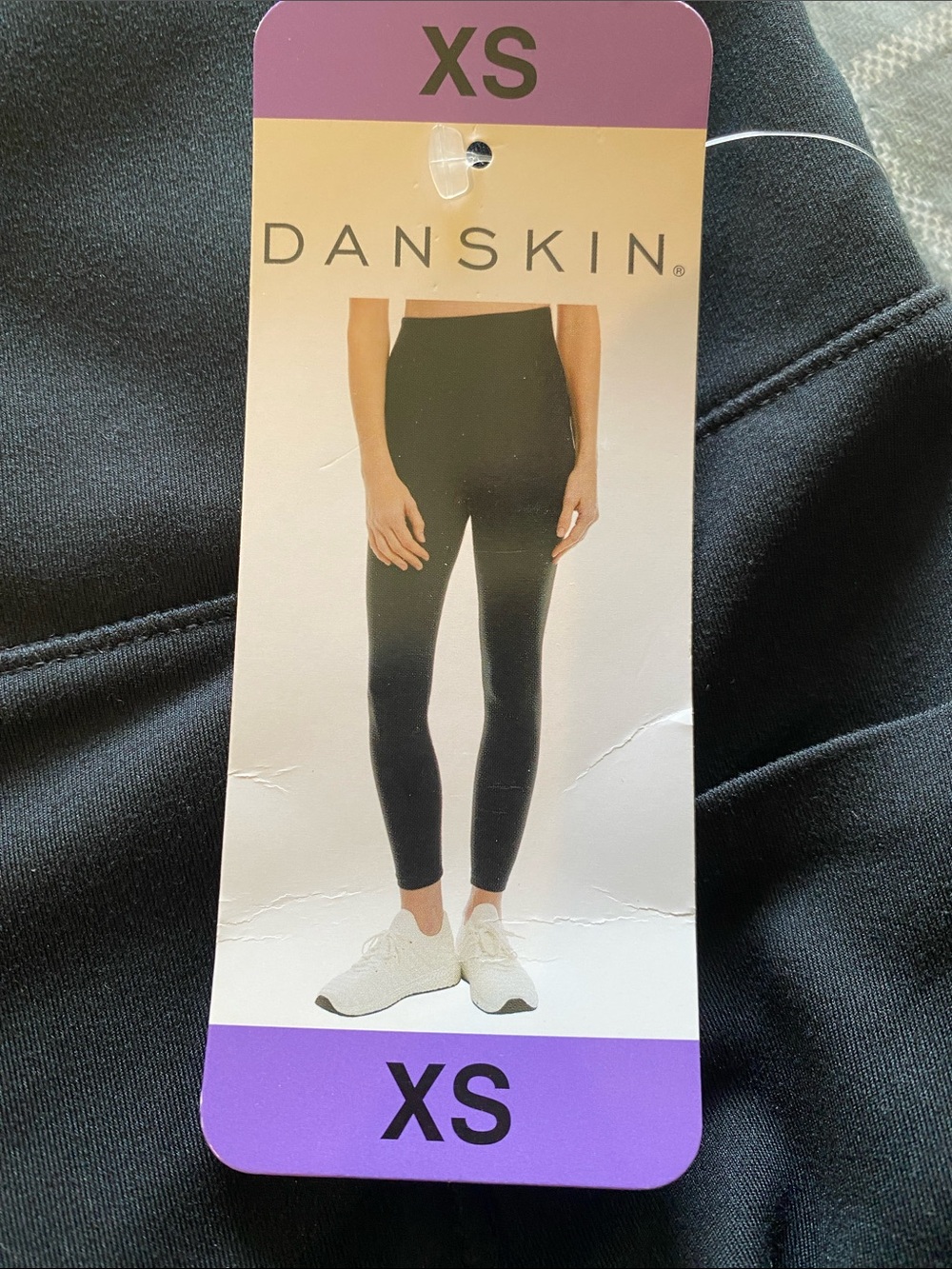 Danskin Black High-Waist Jeggings - XS
